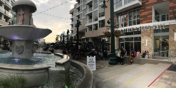 Exterior of Little Italy Food Hall